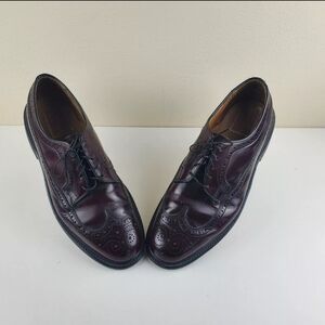 Men's Stuart‎ Mcguire Leather Wing Tip Dress Shoes. 11-11.5.